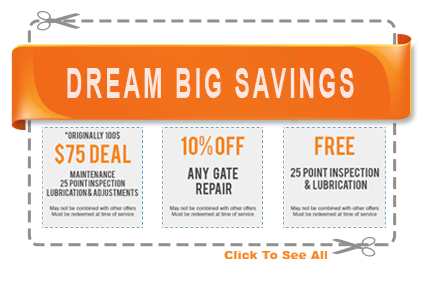 Dream Special Coupons Stevenson Ranch Gate Repair
